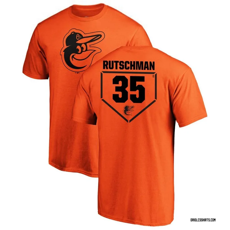 Baltimore Orioles Youth Adley Rutschman Orange S/S T- Shirt