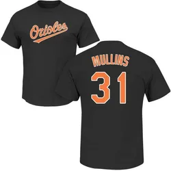 Cedric Mullins Baltimore Orioles Youth Black Roster Name & Number T-Shirt -