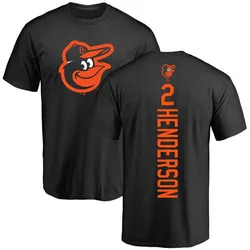 Gunnar Henderson Baltimore Orioles Youth Black Backer T-Shirt -