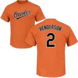 Gunnar Henderson Baltimore Orioles Youth Orange Roster Name & Number T-Shirt -