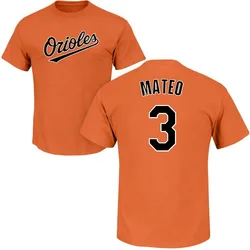 Jorge Mateo Baltimore Orioles Youth Orange Roster Name & Number T-Shirt -